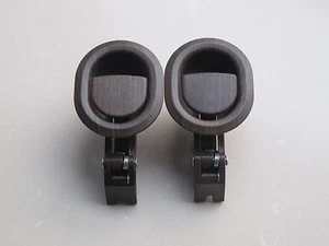 2Pcs Oval Recliner Sofa / Chair Release Lever Handle Grainy Color Hard Plastic - Picture 1 of 7