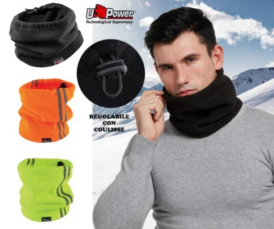 Scaldacollo Uomo U- Power  Pile con Coulisse Lavoro Termico Alta Visibilità  UP - Immagine 1 di 2