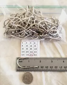 75pcs 8/0 HD tuna dorado wahoo marlin lure or bait hook - Picture 1 of 4