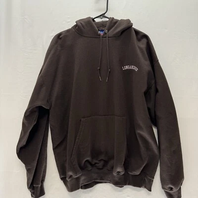 Champion LONGABERGER HOODED SWEATSHIRT Womens XL Hoodie W Kangaroo Pocket Brown - Image 1 of 4