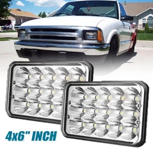 Punto de faros LED H4 de 4x6 pulgadas haz sellado alto/bajo H6014 H6052 H6054 6054 2 piezas - Imagen 1 de 12