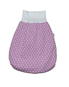 Pucksack, Strampelsack, Schlafsack, Jersey, rosa - Bild 1 von 5
