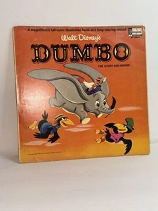 Walt Disney's Dumbo Story & Songs LP Disneyland Record 3904 1965 EX/VG+ - Picture 1 of 4