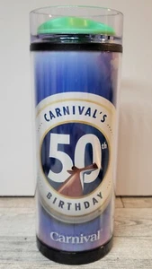Carnival Cruise Line 50th Birthday Photo Tumbler Insulated 12oz Travel Cup - Picture 1 of 4