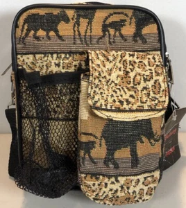 Yuhang Safari Tapestry Small Crossbody Purse Handbag - Picture 1 of 9