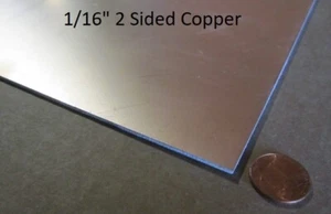 Phenolic G10FR4 Copper Clad Sheet .062" (1/16") x 24" x 36", 1 Oz - 2 Sides - Picture 1 of 2