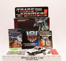 Prowl 100  Complete W BOX 1984 Vintage Hasbro G1 Transformers Action Figure