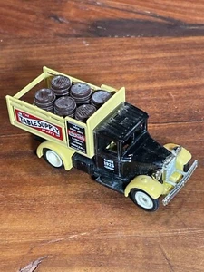 Lledo Days Gone Black / Tan Table Supply Truck Made In England Delivery Truck - Picture 1 of 5