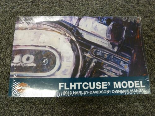 2013 Harley Davidson FLHTCUSE8 CVO Ultra Classic Electra Glide Owner Manual NEW