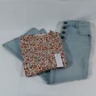 Girls Little Co By Lauren Conrad Jean And Mockneck Top Outfit Sz6 Nwt Free Ship