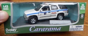 BOLEY CARARAMA POLICE CHEVY TAHOE 1/43 NIB DIE CAST CAR LQQK - Picture 1 of 2