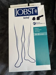 Medias de compresión JOBST Relief 20-30 mmHg, hasta la rodilla, punta cerrada - Imagen 1 de 6