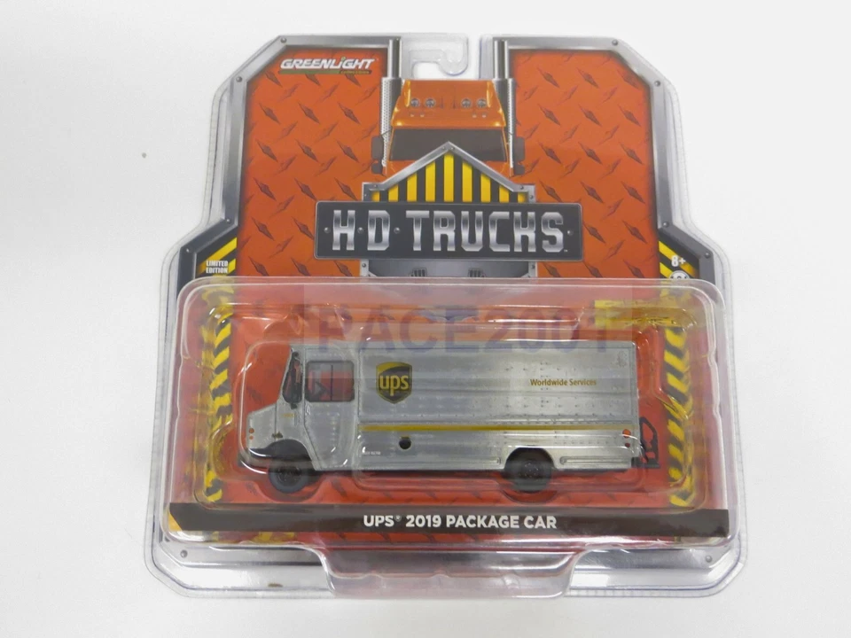 Greenlight United Parcel Service UPS 2019 Package Car Diecast Model 33170c 1 64