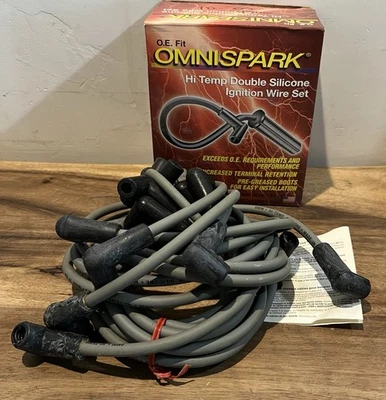 Juego de cables de encendido de silicona doble alta temperatura OmniSpark 9050 Foto 1 de 3