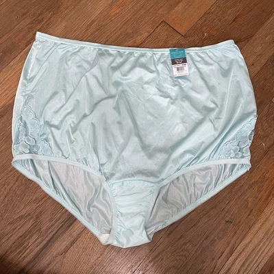 Vanity Fair Perfectly Yours Lace Nouveu Brief Panties Azure Mist 10/3XL NWT - Image 1 of 4