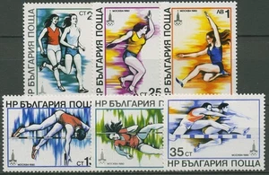 Bulgaria 1979 Juegos Olímpicos Moscú 80 2832/37 MNH. - Imagen 1 de 1