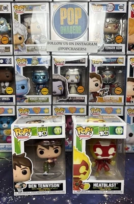 Funko POP! Television: Ben Ten - 2 Pop Full Set #1771-1772