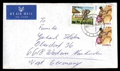 Mayfairstamps Замбия 1982 в Западная Германия обложка aau_90423 - Изображение 1 из 2