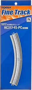 Tomix 1872 PC Track with Viaduct HC317-45-PC(F) 4-pcs N Scale - Picture 1 of 3