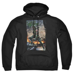 Green Arrow "Fire And Rain" Pullover Hoodie, Sweatshirt oder Langarmshirt - Bild 1 von 10