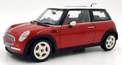 Kyosho 1/18 Scale Diecast 08553R - Mini Cooper - Red - Image 1 of 4
