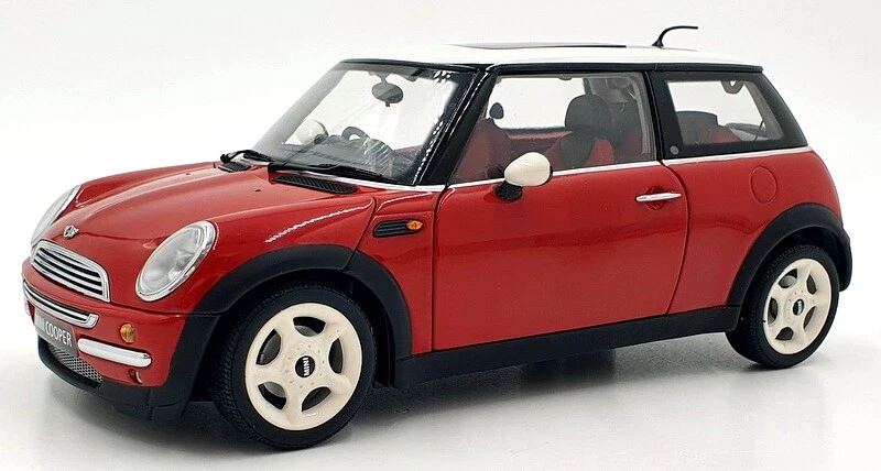 Kyosho 1/18 Scale Diecast 08553R - Mini Cooper - Red - Image 1 of 4