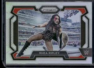 2024 Panini Prizm WWE #37 Rhea Ripley Silver Prizms  - Bild 1 von 2