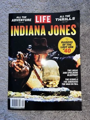 Life Magazine INDIANA JONES special RAIDERS LOST ARK harrison ford ALL ADVENTURE - Image 1 of 3