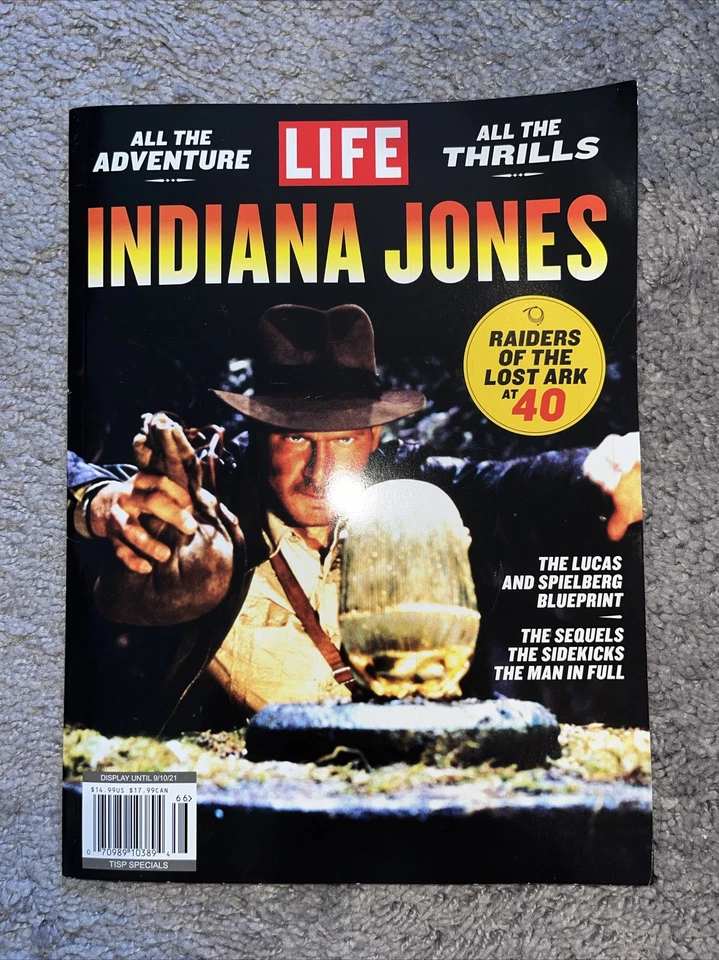 Life Magazine INDIANA JONES special RAIDERS LOST ARK harrison ford ALL ADVENTURE Foto 1 de 3