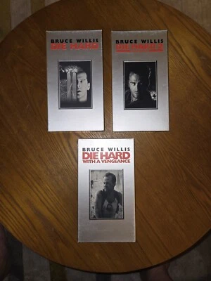 Die Hard Trilogy Box Set ( VHS ) Bruce Wills - Die Hard 2 - With a Vengeance - Image 1 of 3