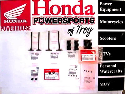 NEW GENUINE HONDA OEM  INTAKE & EXHAUST VALVE KIT 2010-2011 *CRF250R* - Изображение 1 из 3