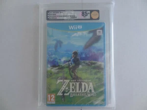 The Legend of ZELDA: Breath of the Wild Nintendo WII U UK PAL VGA 85+ NM+ VERSIEGELT - Bild 1 von 2