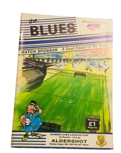 SOUTHEND UNITED V ALDERSHOT - LEAGUE CUP RD1, 1ST LEG - 28/8/1990 - Picture 1 of 1