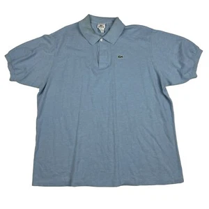 Lacoste Kurzarm Polo Golf Shirt hellblau Herren Größe 9 4XL - Bild 1 von 4
