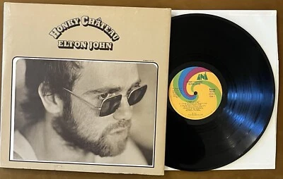 ELTON JOHN  "Honky Chateau" -- Original 1973 MCA FIRST Pressing VG++ *Excellent - Image 1 of 4