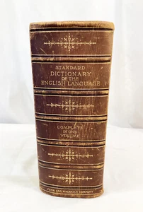 Antikes Funk & Wagnalls Standard Wörterbuch Englisch 1896 - Bild 1 von 8