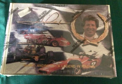 NEW Factory Sealed Box 1992 Hi-Tech Mario Andretti Legend In Racing Card Set - Image 1 of 4