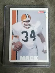 1991 Score Football Card #625 Kevin Mack Jugador Más Valioso - Browns  - Imagen 1 de 1