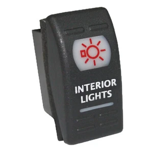 INTERIOR LIGHTS 204R Rocker Switch 12 volt GMC for Silverado Escalade Tundra - Picture 1 of 1