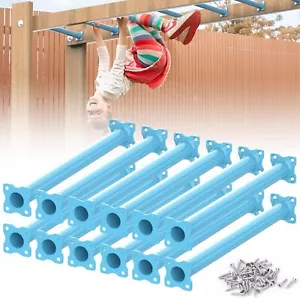 16.5 Inch Monkey Bars Kit Playground Ladder Rungs for Backyard Indoor Outdoor - Picture 1 of 6