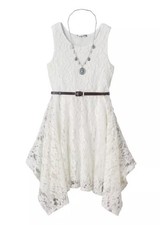 Knit Works Sleeveless Lace Skater Dress Girls 7 16 Plus Jcpenney