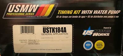 USTK184A OEM US Motors Works Timing Belt And Water Pump Kits Acura Integra 96-00 - Image 1 of 3