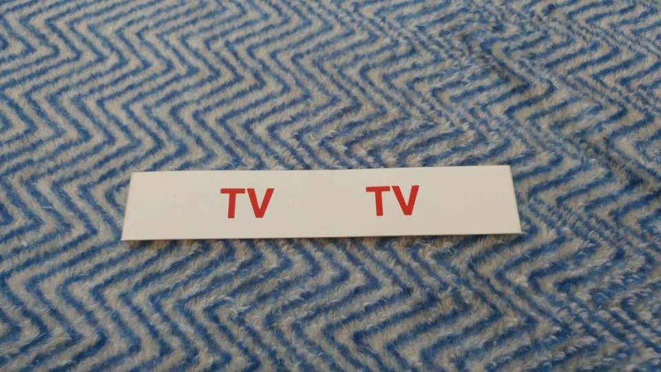 Oldsmobile Cutlass 442 1970 1971 carrocería 455 2BBL código de motor calcomanía “TV” Foto 1 de 1