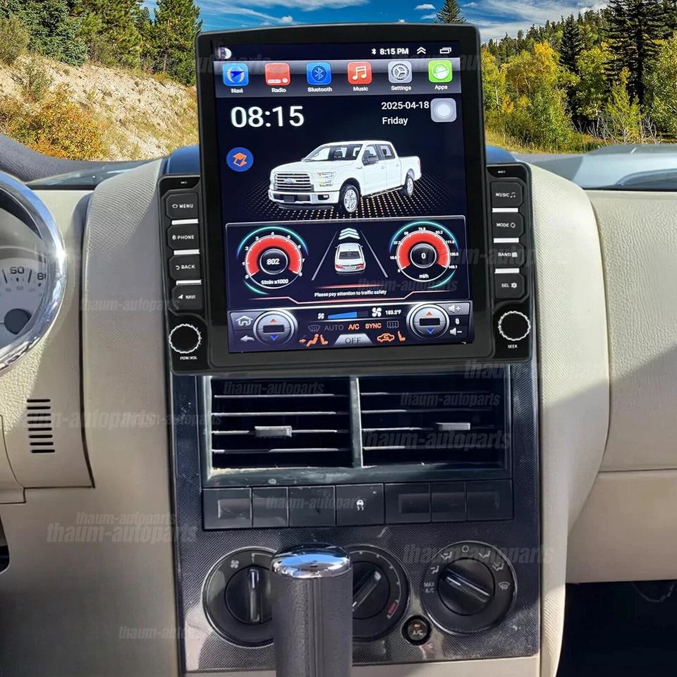 Автомобильное стерео радио Android 13 GPS для Ford Explorer 2006-2010 9,7 дюйма Apple Carplay - Изображение 1 из 4