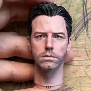 1/6 Male Head Sculpt Carved model For 12in Action Figure Body Toy - Picture 1 of 3