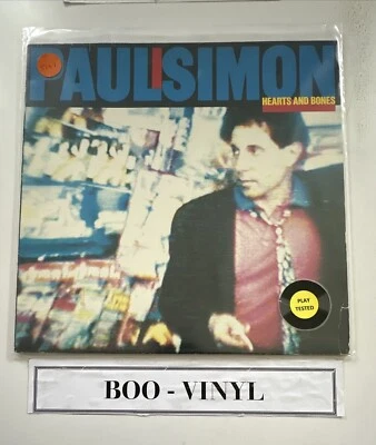 Paul Simon- Hearts And Bones Vinyl LP + Inner 1983  Warner Bros 92-3942-1 EX/VG - Image 1 of 4