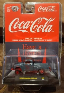 M2 Machines Coca-Cola 1950 Studebaker 2R Truck Chase - Picture 1 of 2