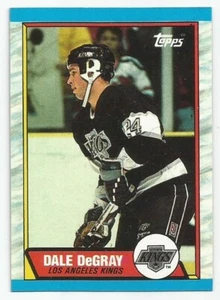 Tarjeta de novato Dale Degray 1989-90 Topps casi nueva-como nueva+/nm-como nueva - Imagen 1 de 2