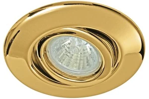  Paulmann Quality Einbauleuchten schwenkbar max.35W 12V GU4 35mm Gold/Stahlblech - Bild 1 von 2