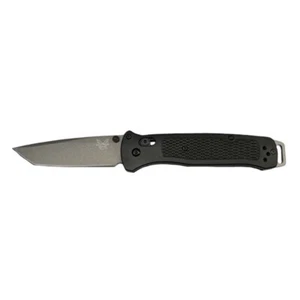 Benchmade 537GY Bailout Tanto Pocket Folding Knife Camping Tool Black - Picture 1 of 3